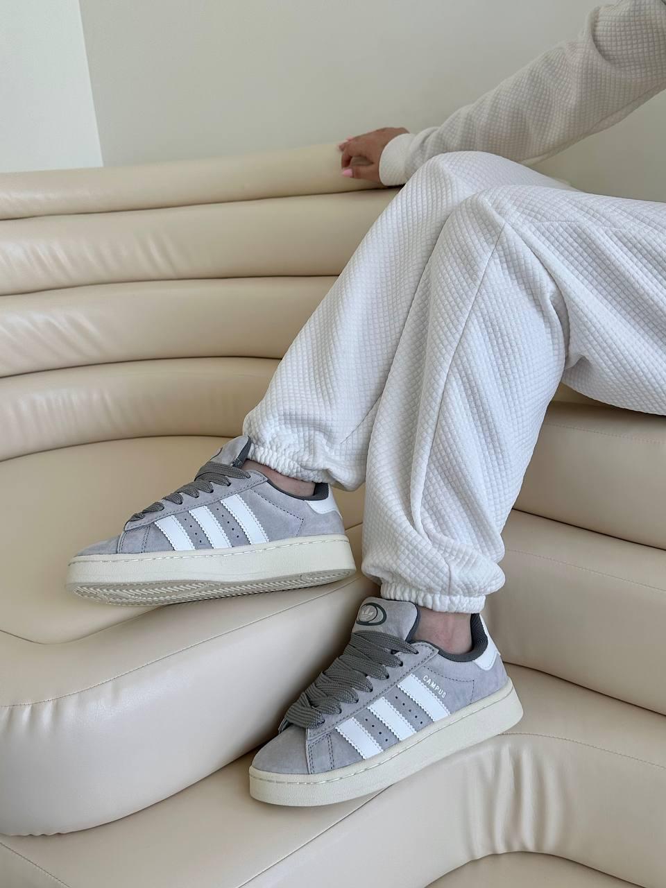 Adidas Campus 00s Light Grey White