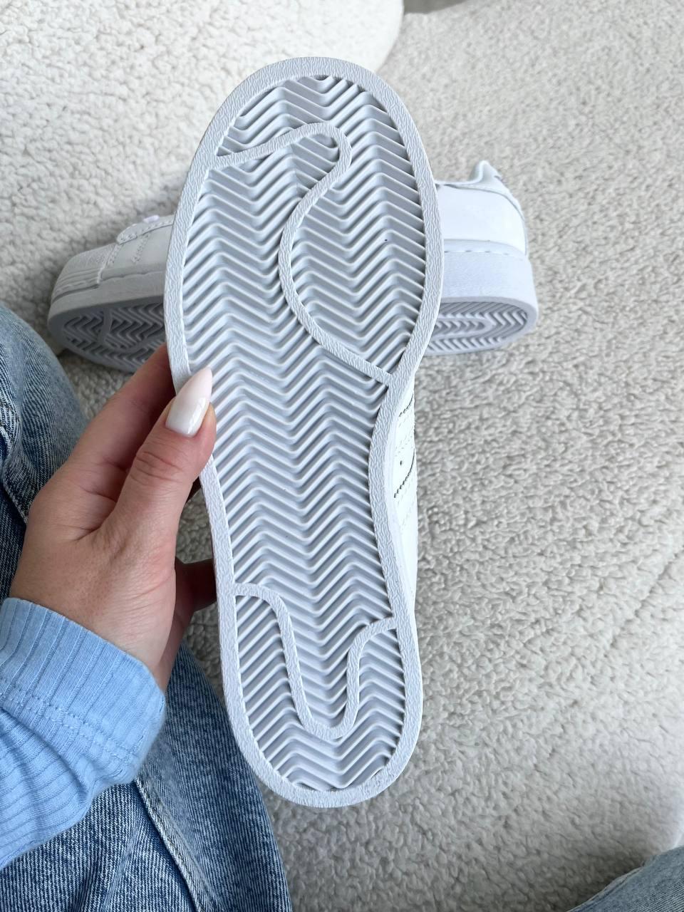 Adidas Superstar fly White Silver