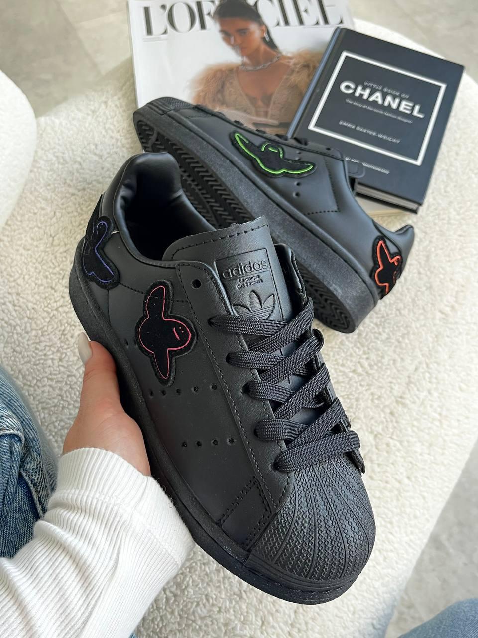 Adidas Superstar Black Ghost