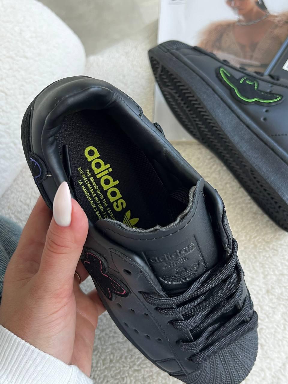 Adidas Superstar Black Ghost