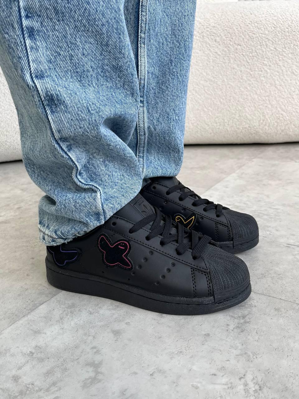 Adidas Superstar Black Ghost