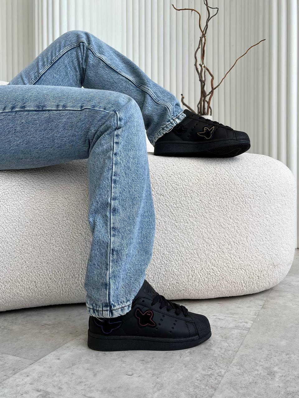 Adidas Superstar Black Ghost