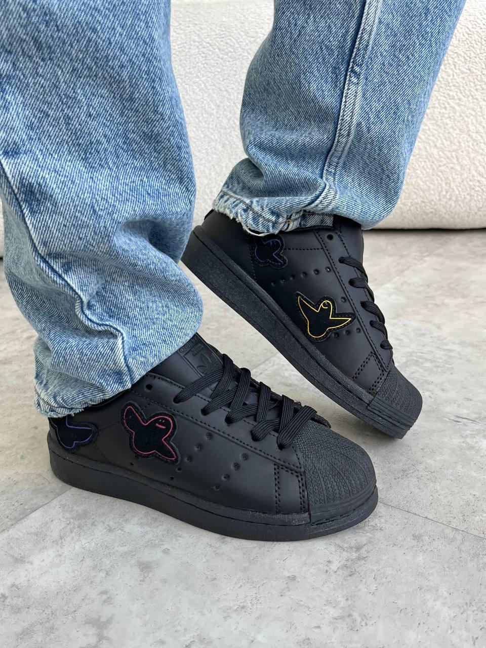 Adidas Superstar Black Ghost