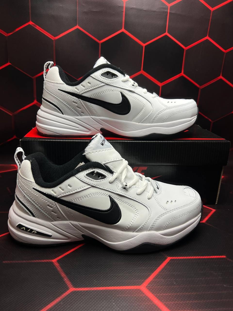 Nike Air Monarch White Black