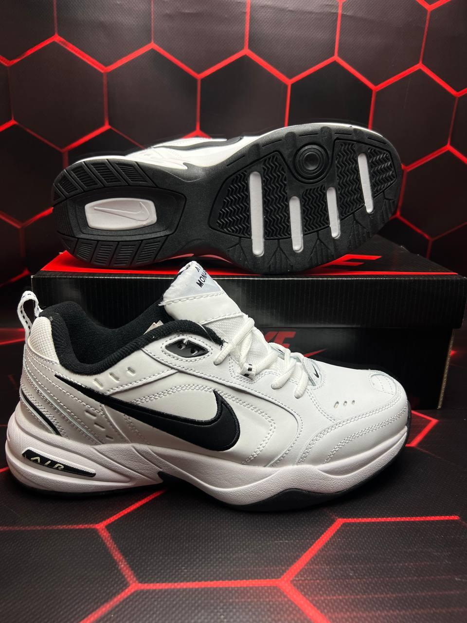 Nike Air Monarch White Black