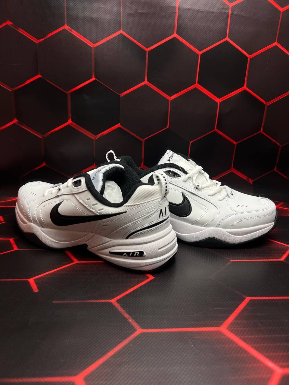 Nike Air Monarch White Black