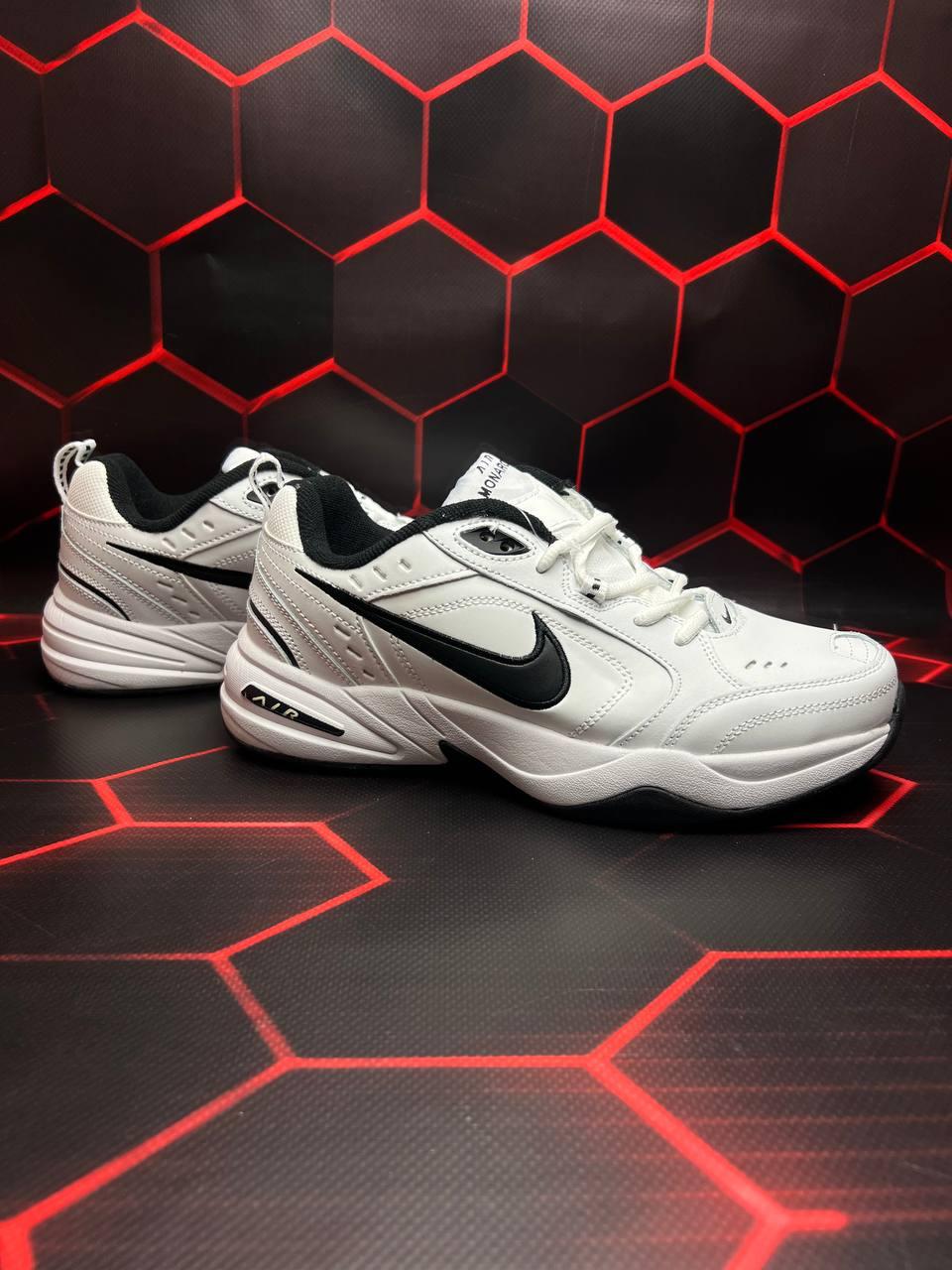 Nike Air Monarch White Black
