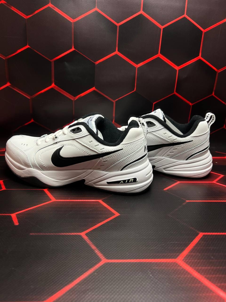 Nike Air Monarch White Black
