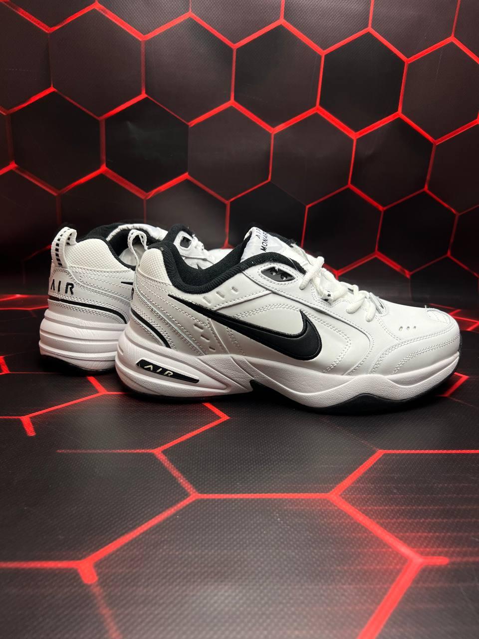 Nike Air Monarch White Black
