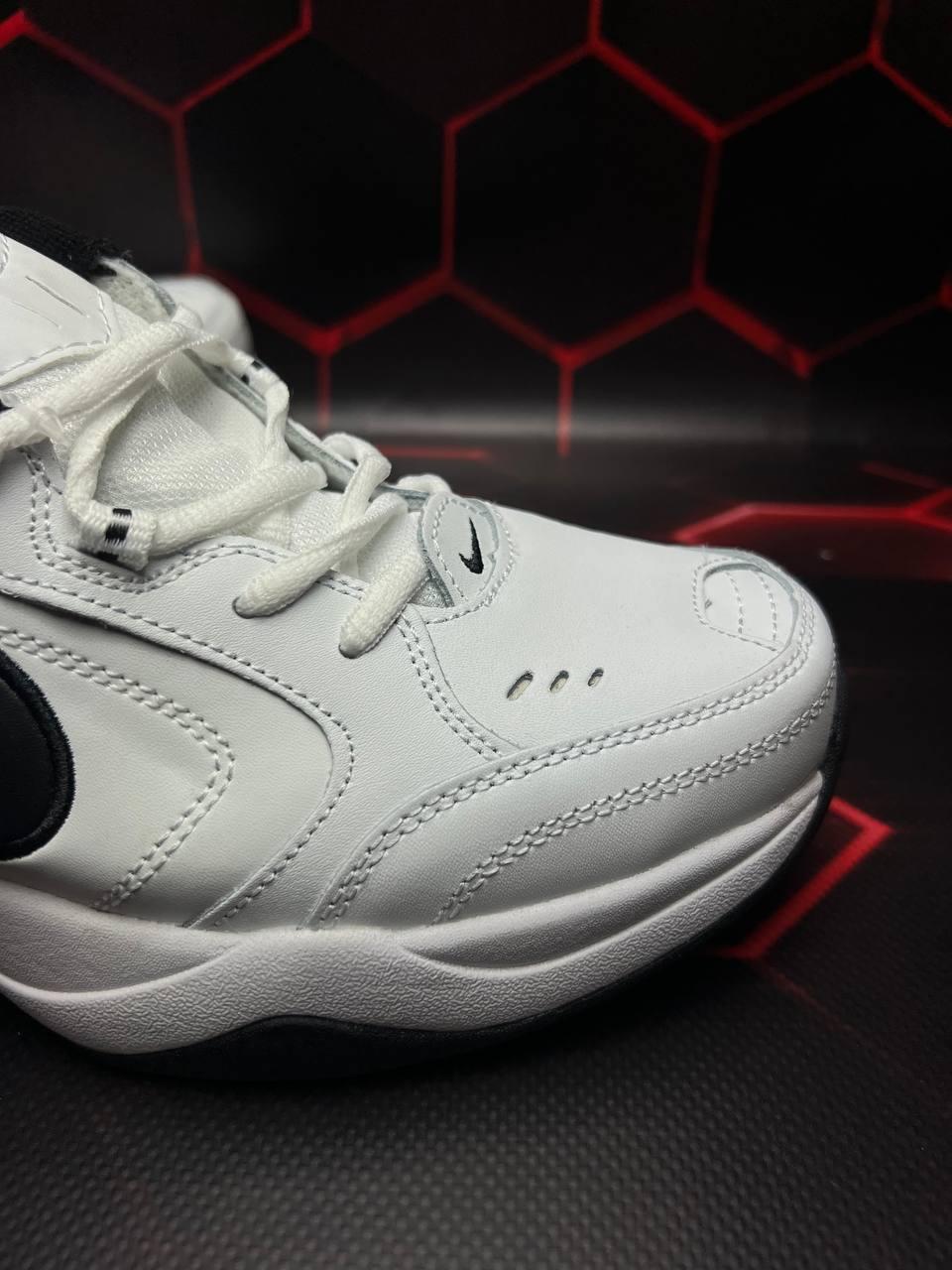 Nike Air Monarch White Black