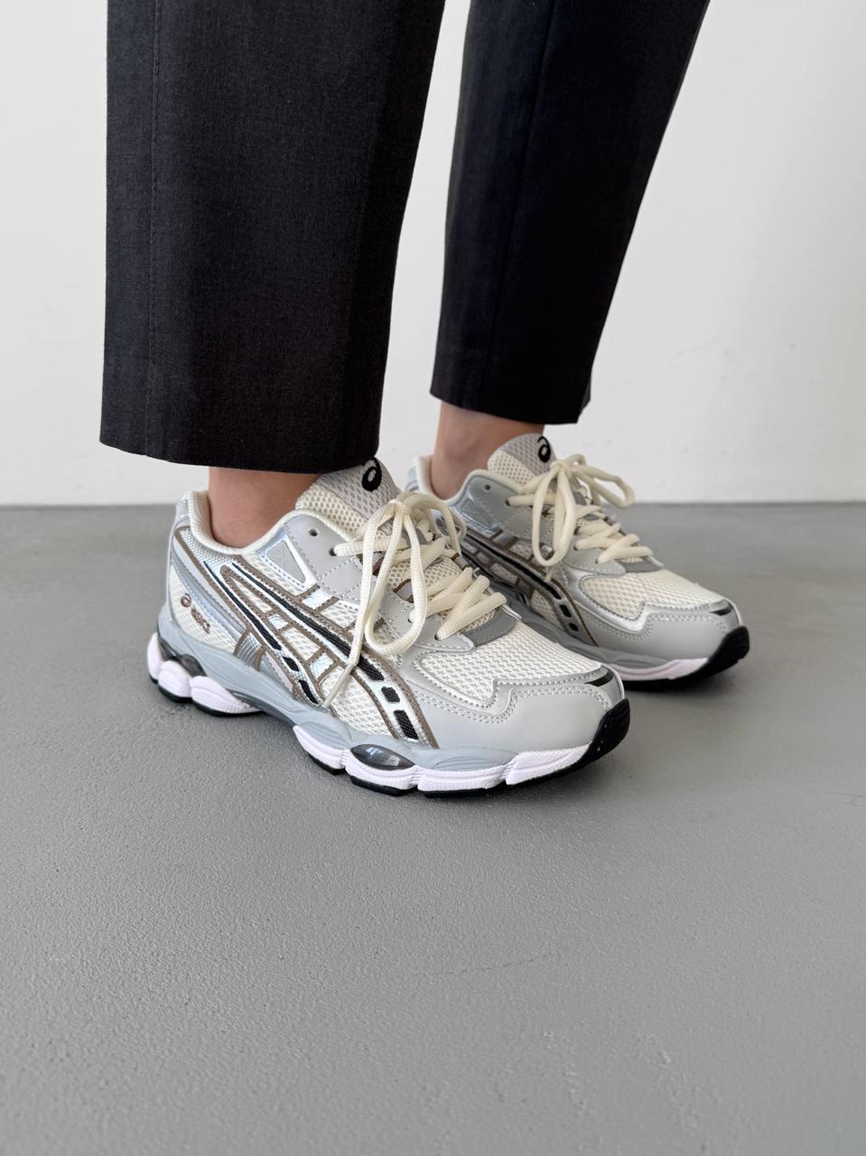 Asics Gel-NYC 2055 Cream Pure Silver