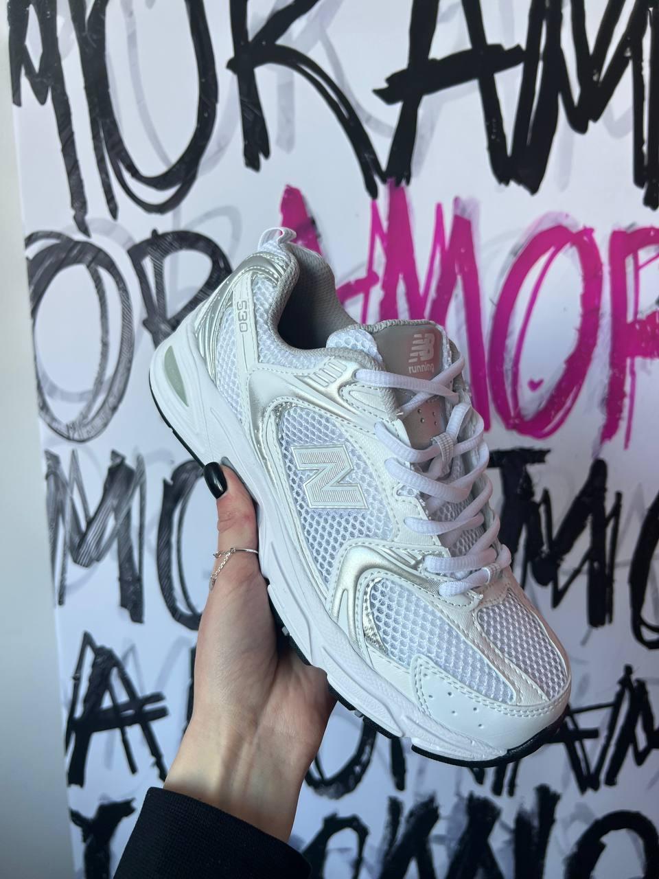 New Balance 530 Lux Silver