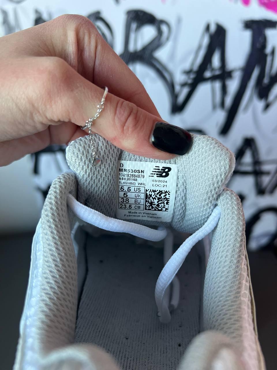 New Balance 530 Lux Silver