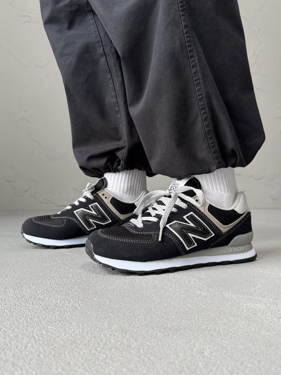 New Balance 574 Legacy Black Grey