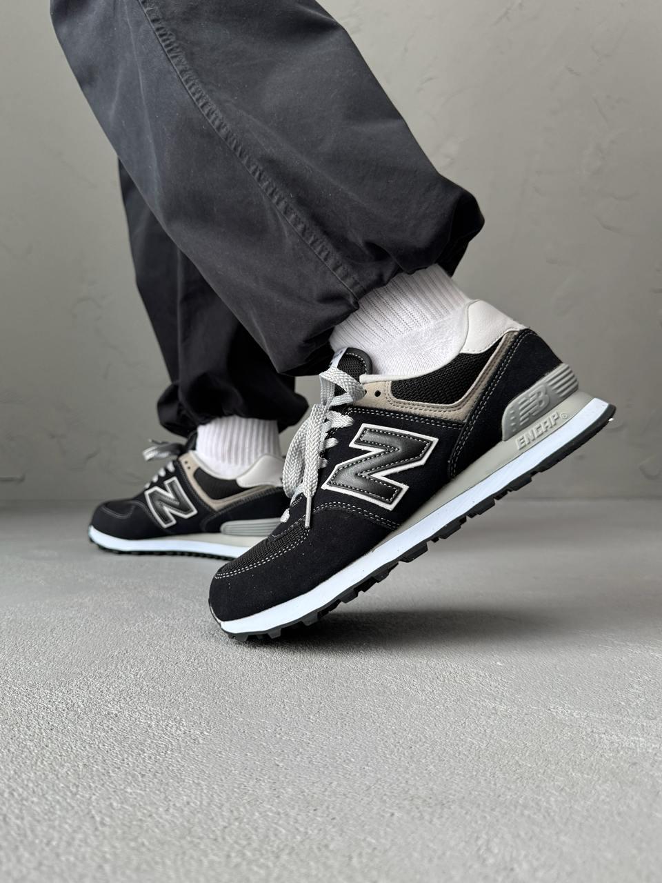 New Balance 574 Legacy Black Grey