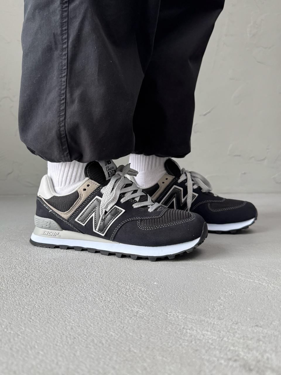 New Balance 574 Legacy Black Grey