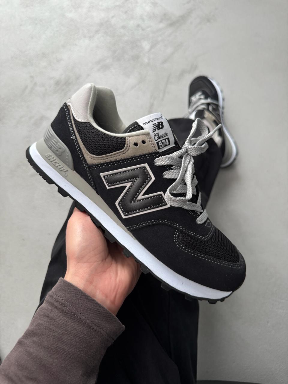 New Balance 574 Legacy Black Grey