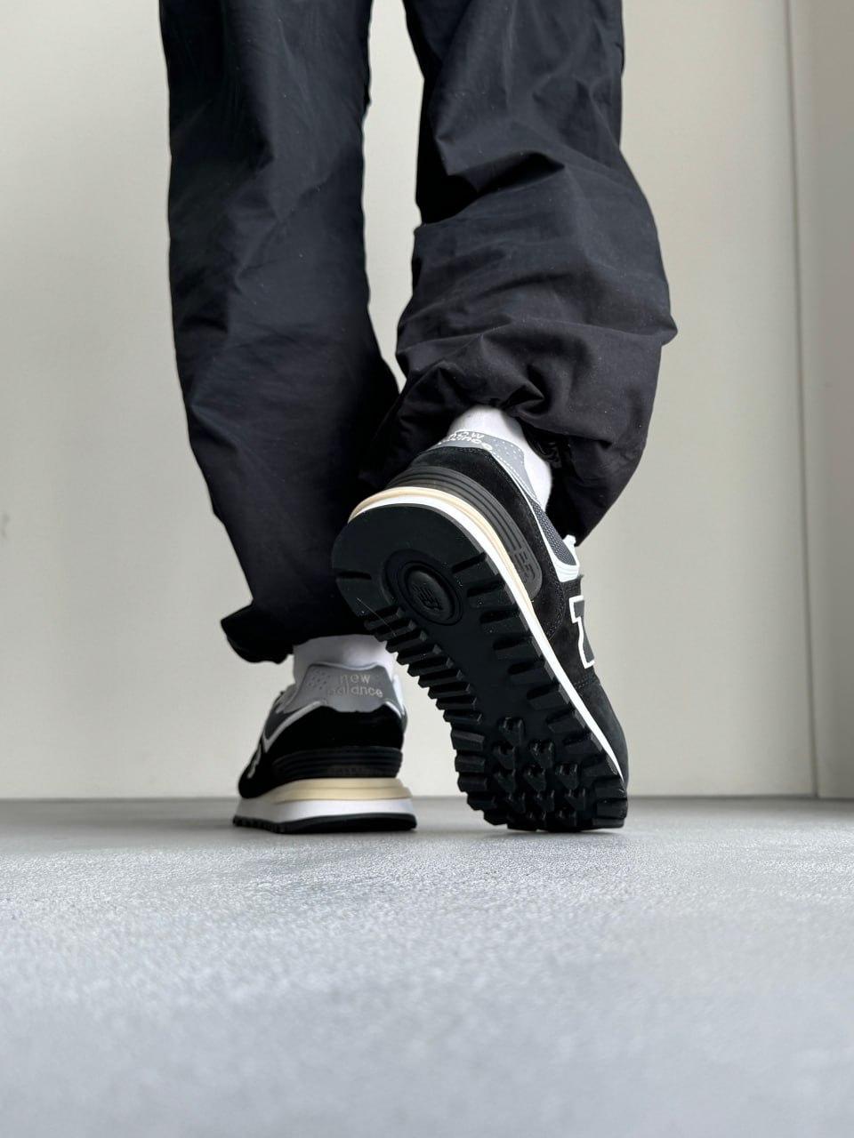New Balance 574 Legacy Stone Island Black White