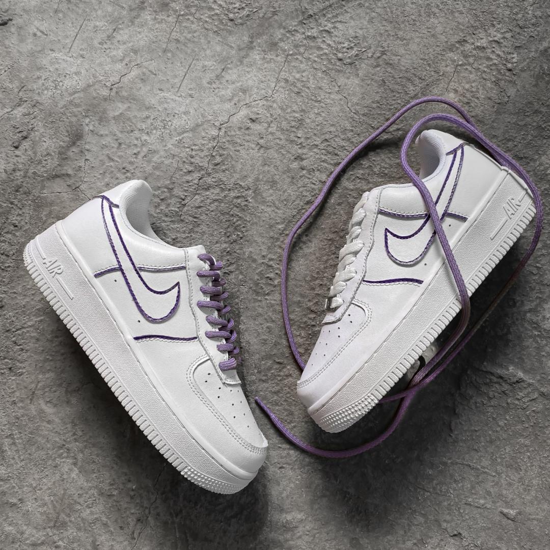 Nike Air Force 1 Low Reflective White Violet