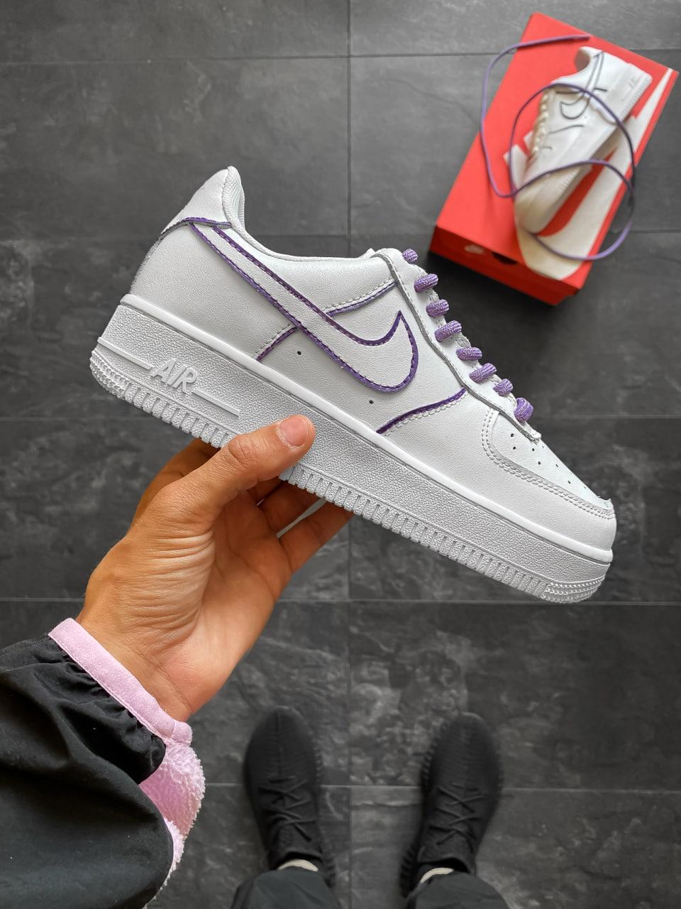 Nike Air Force 1 Low Reflective White Violet