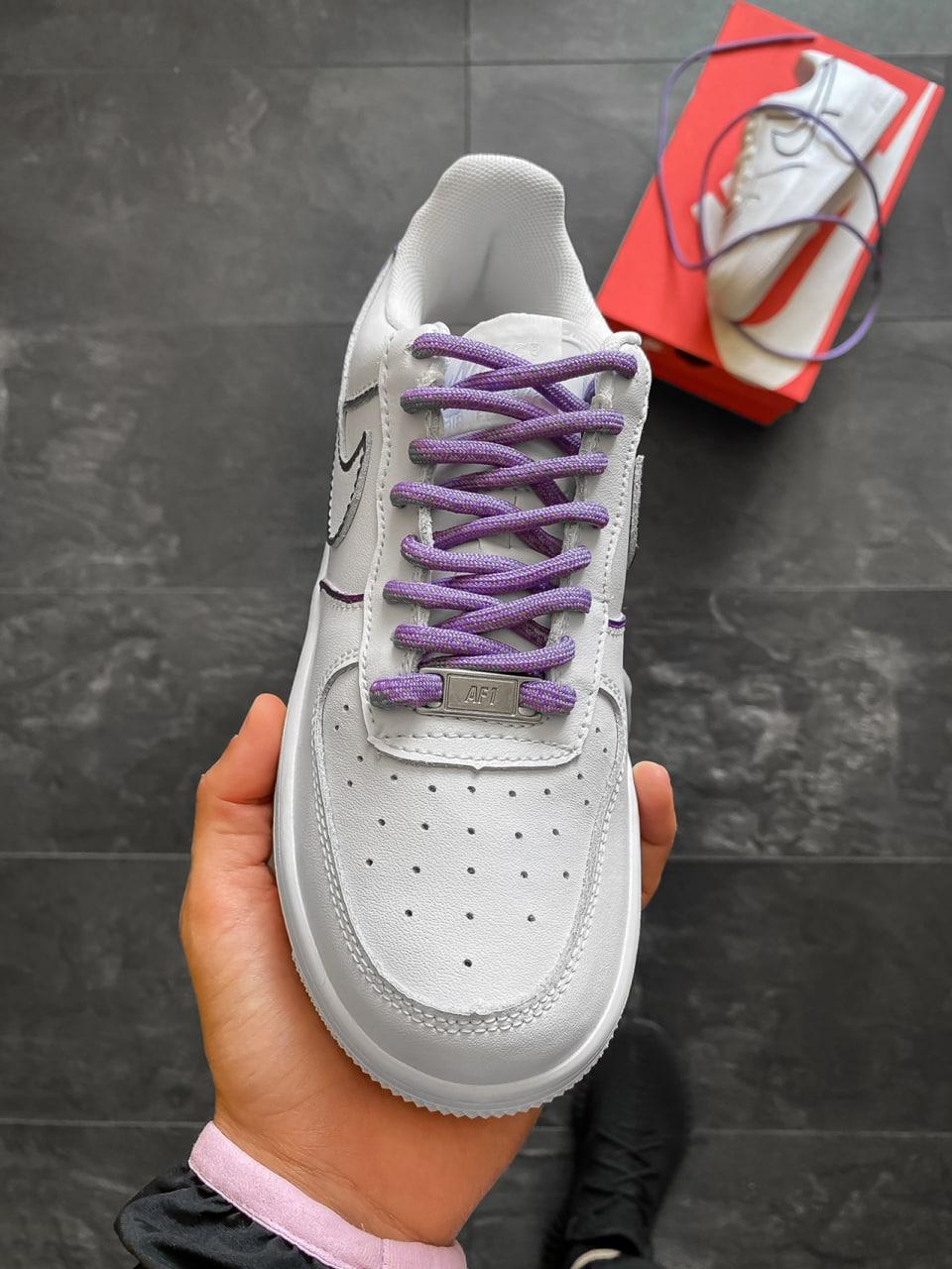 Nike Air Force 1 Low Reflective White Violet