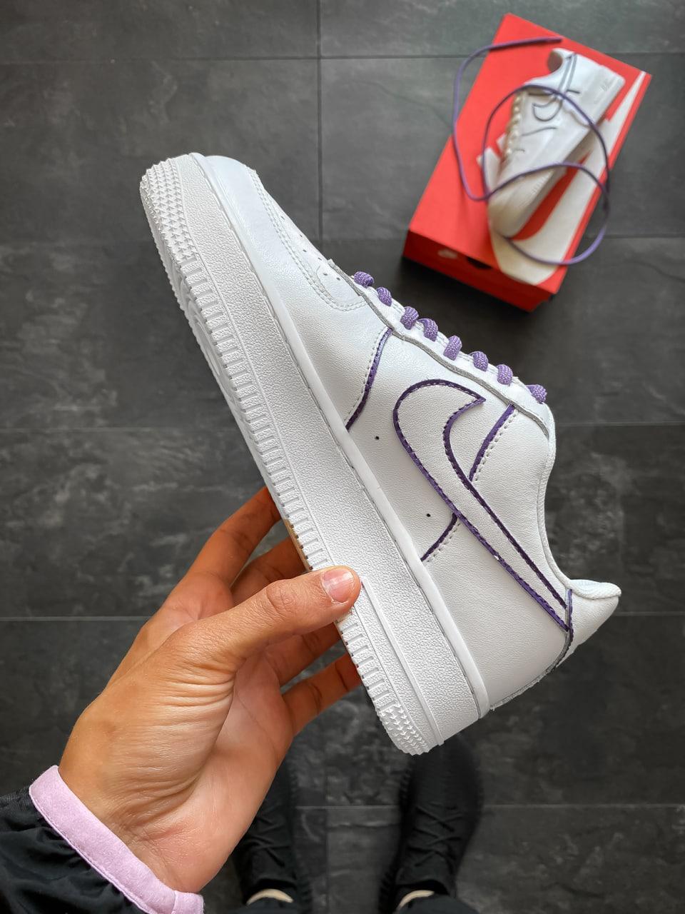 Nike Air Force 1 Low Reflective White Violet