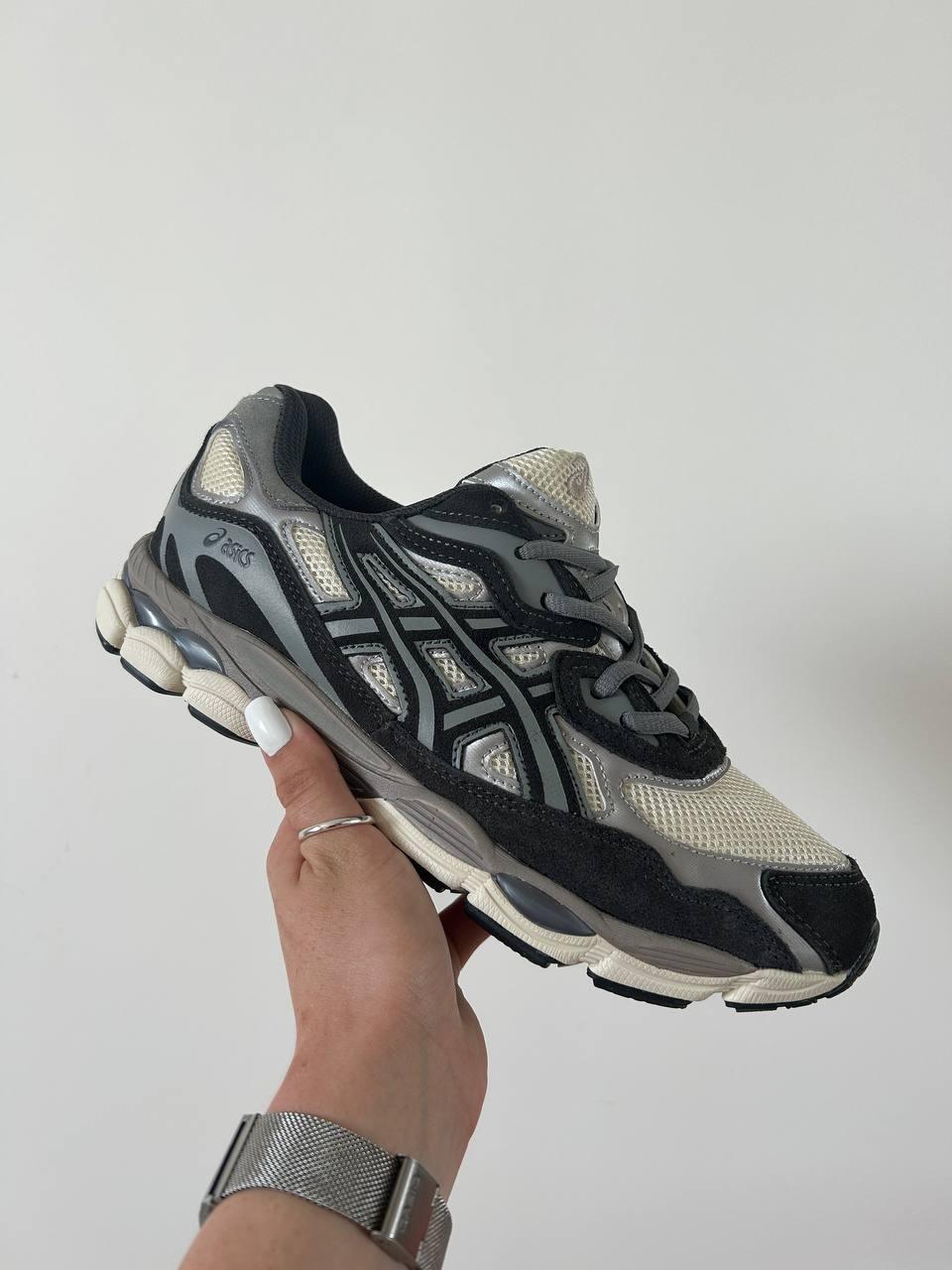 ASICS Gel NYC Oatmeal Obsidian Grey