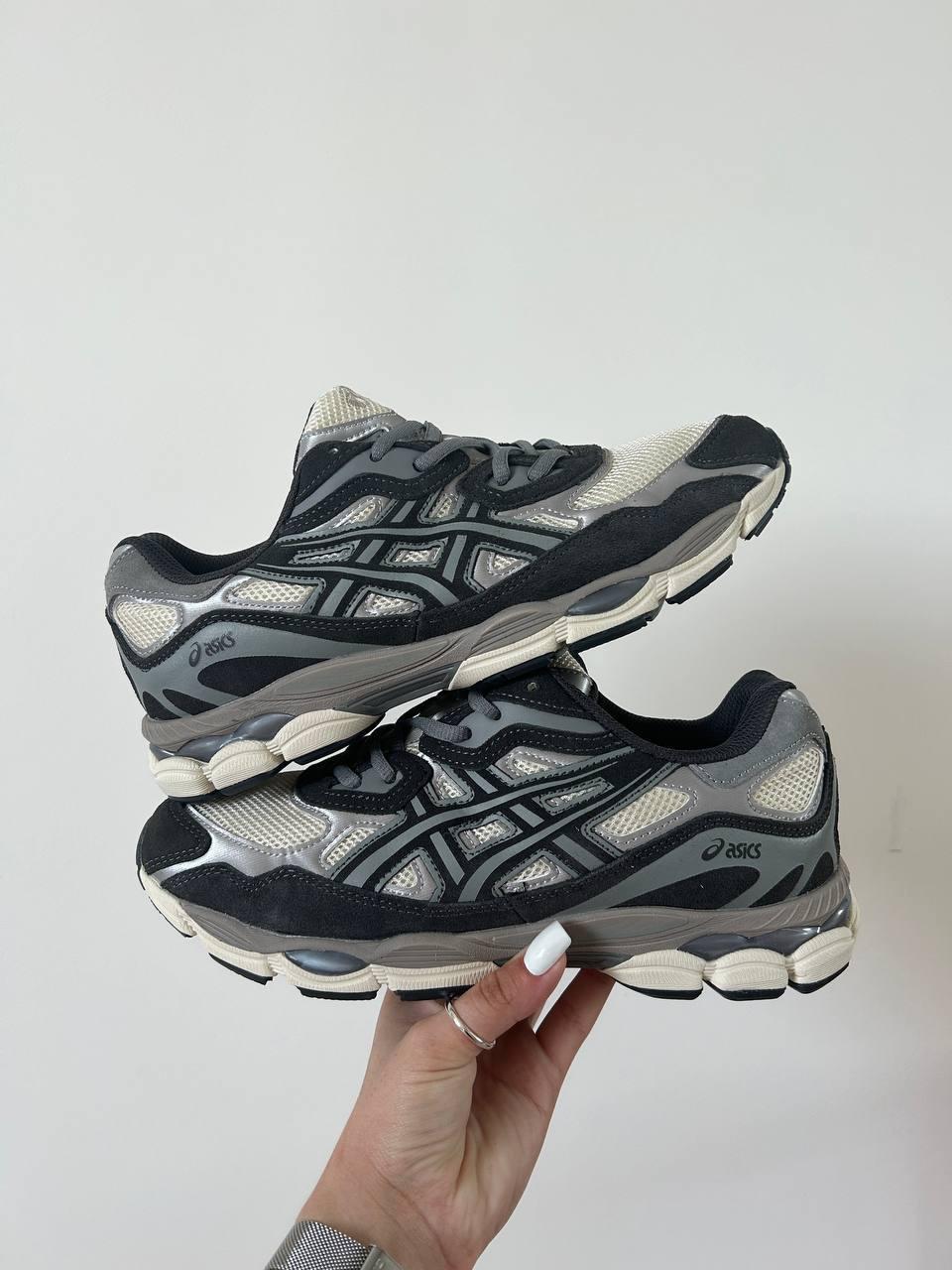 ASICS Gel NYC Oatmeal Obsidian Grey