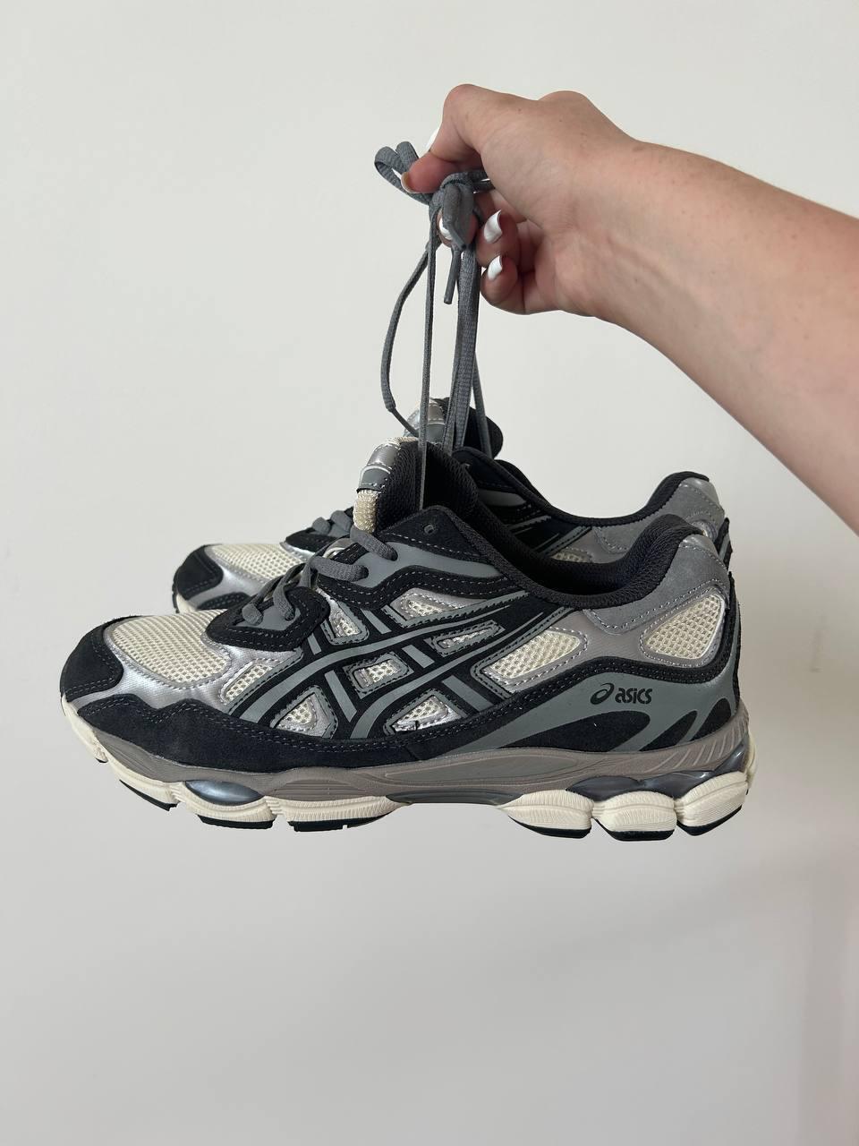 ASICS Gel NYC Oatmeal Obsidian Grey