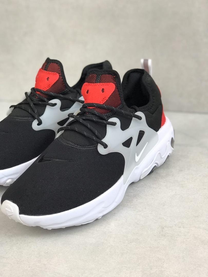 Nike Air Presto React Black Red White