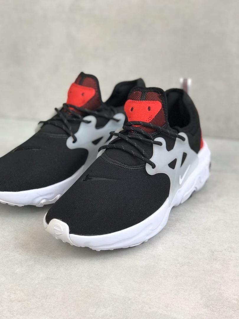 Nike Air Presto React Black Red White