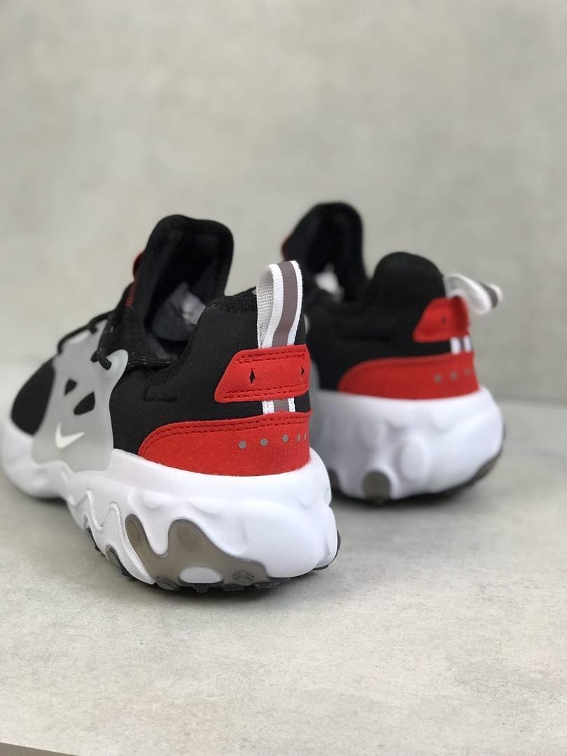 Nike Air Presto React Black Red White
