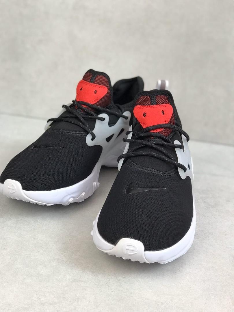 Nike Air Presto React Black Red White