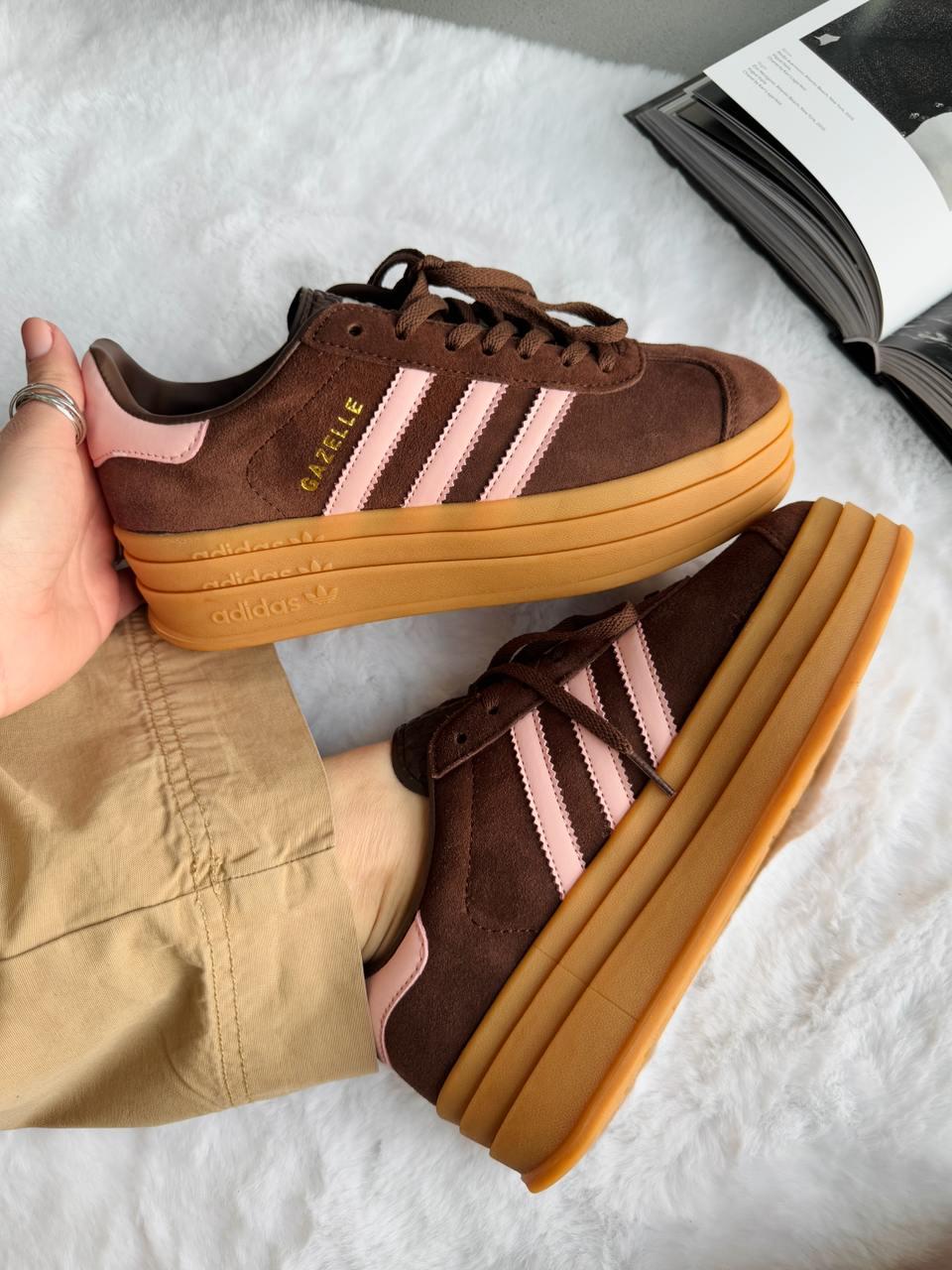 Adidas Gazelle Bold Brown