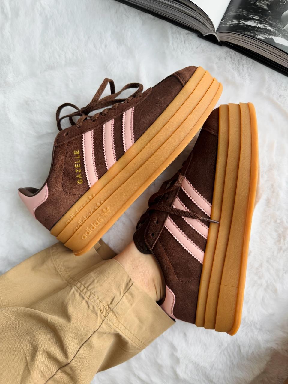 Adidas Gazelle Bold Brown