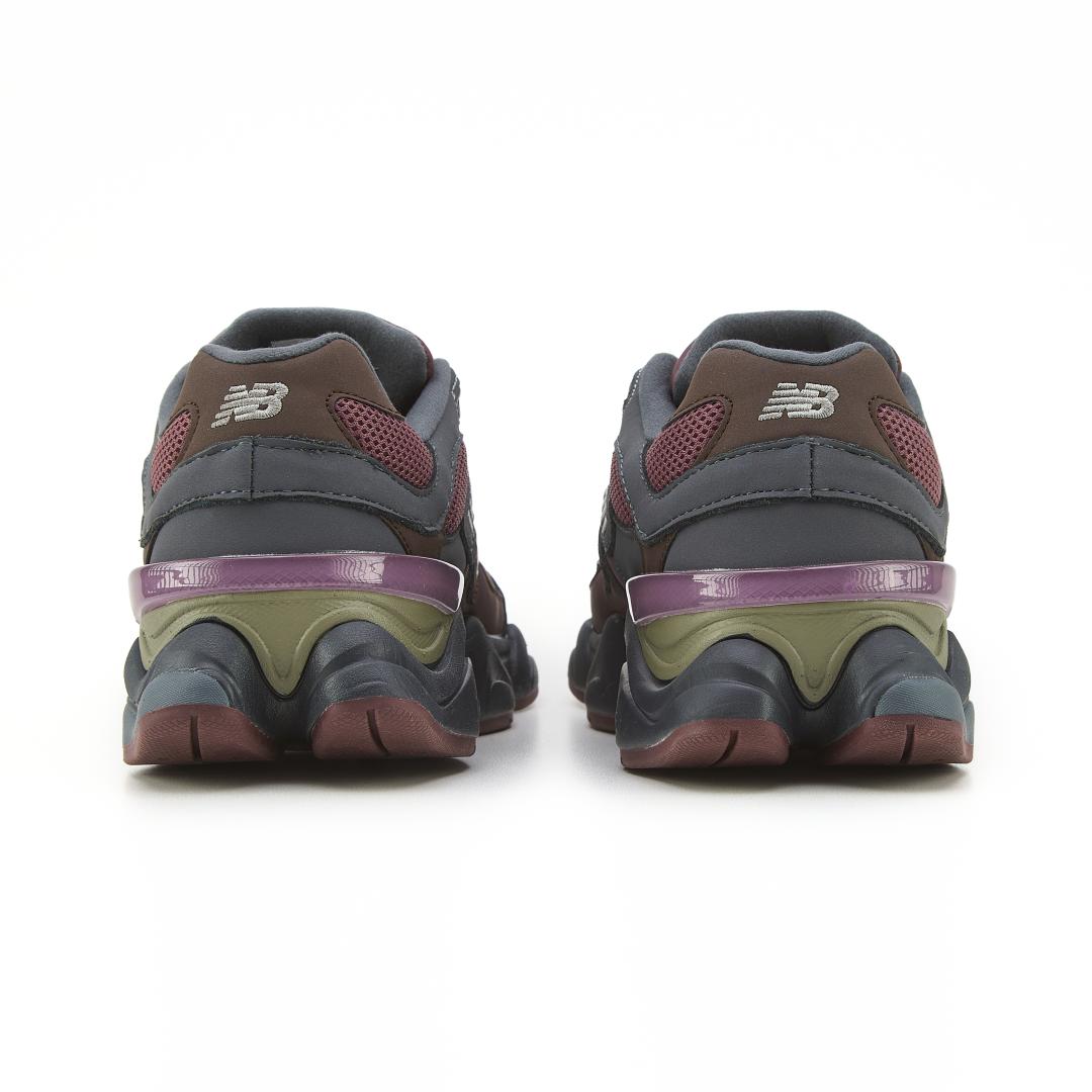 New Balance 9060 Brown Bordo Leather