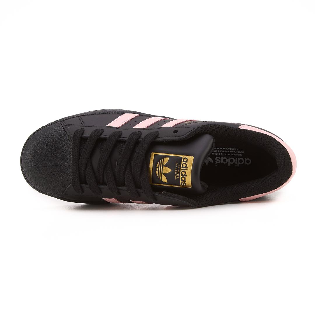 Adidas Superstar Black Pink Smile