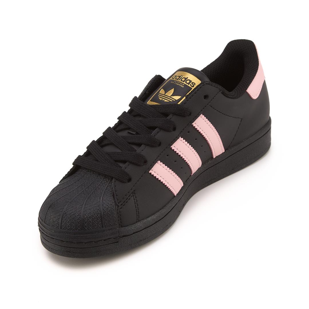Adidas Superstar Black Pink Smile