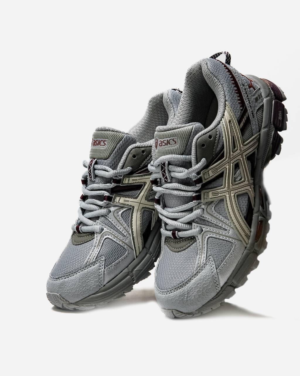 Asics Gel-Kahana 8 Grey Burgundy v3
