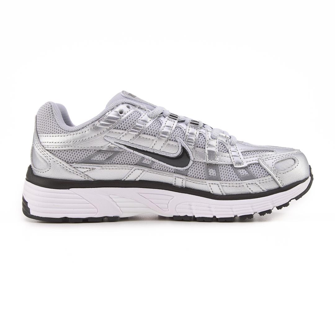 Nike P6000 White Silver