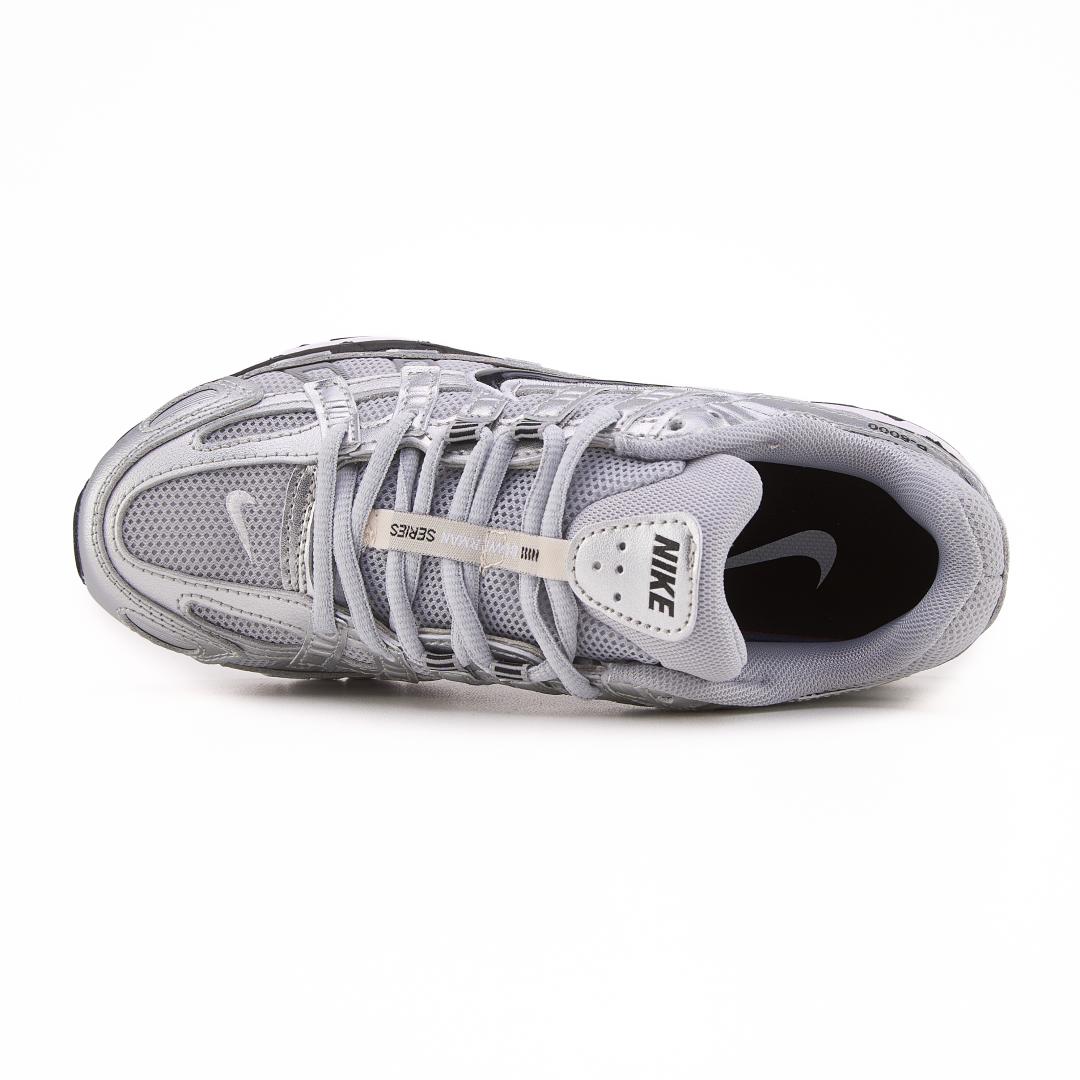 Nike P6000 White Silver