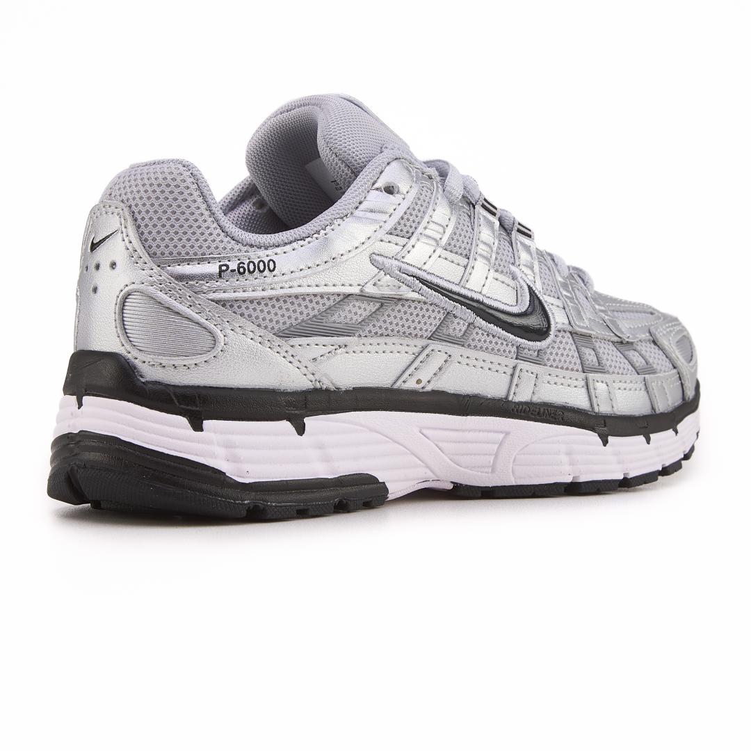 Nike P6000 White Silver