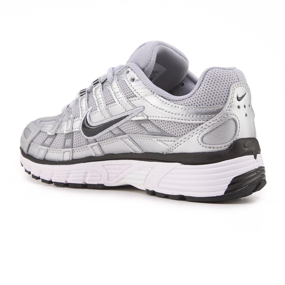 Nike P6000 White Silver