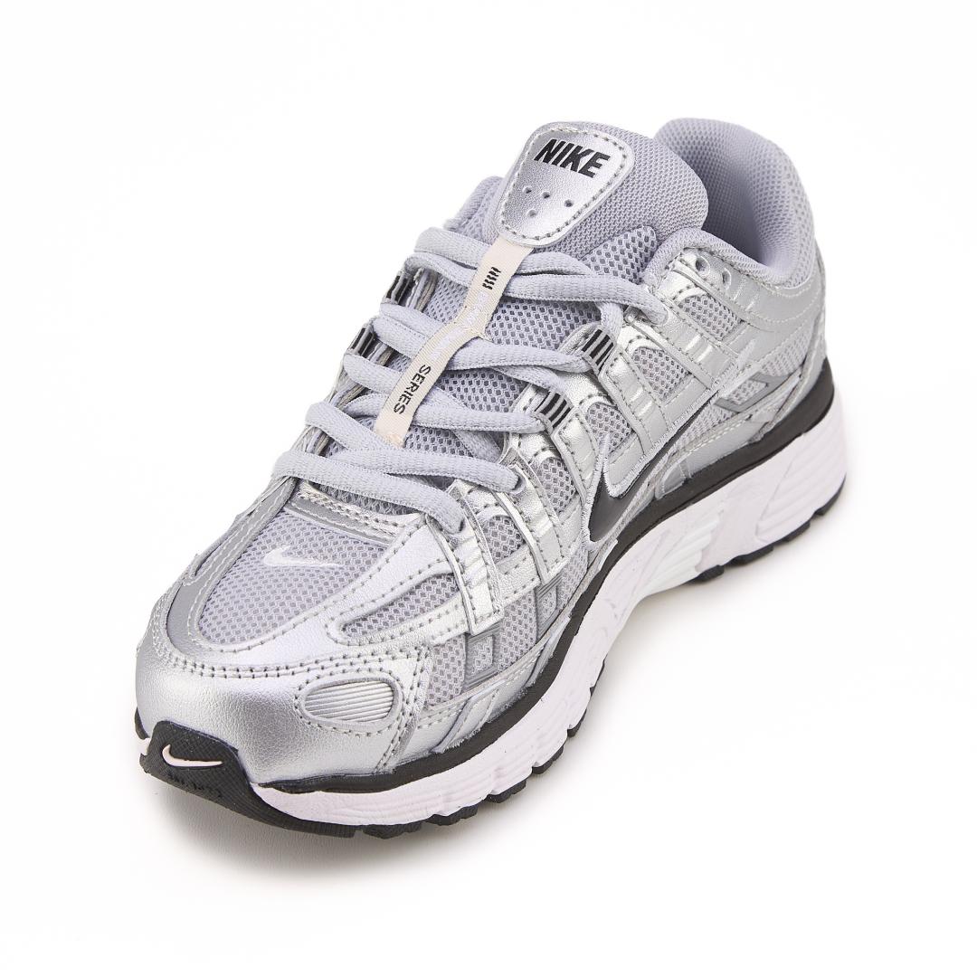 Nike P6000 White Silver