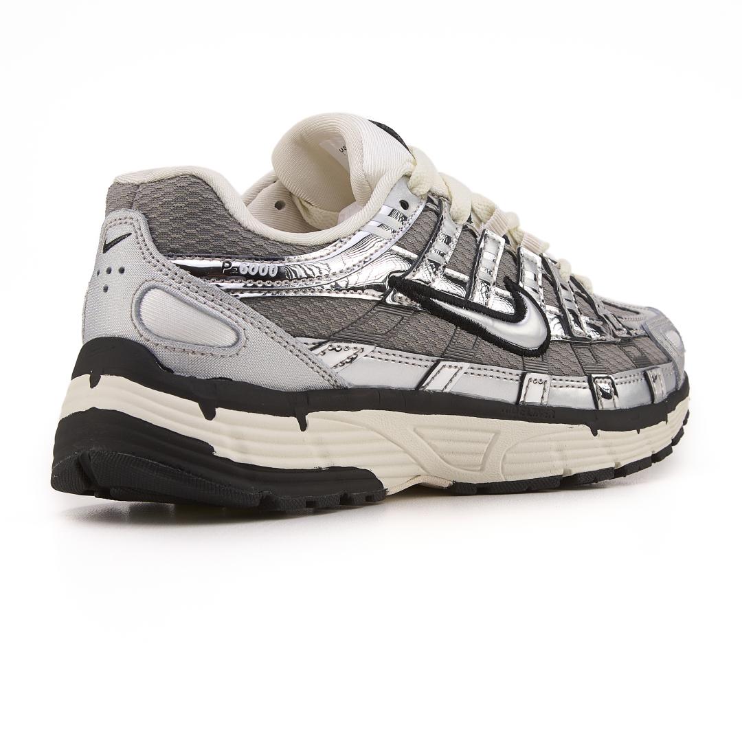 Nike P6000 White Silver Black