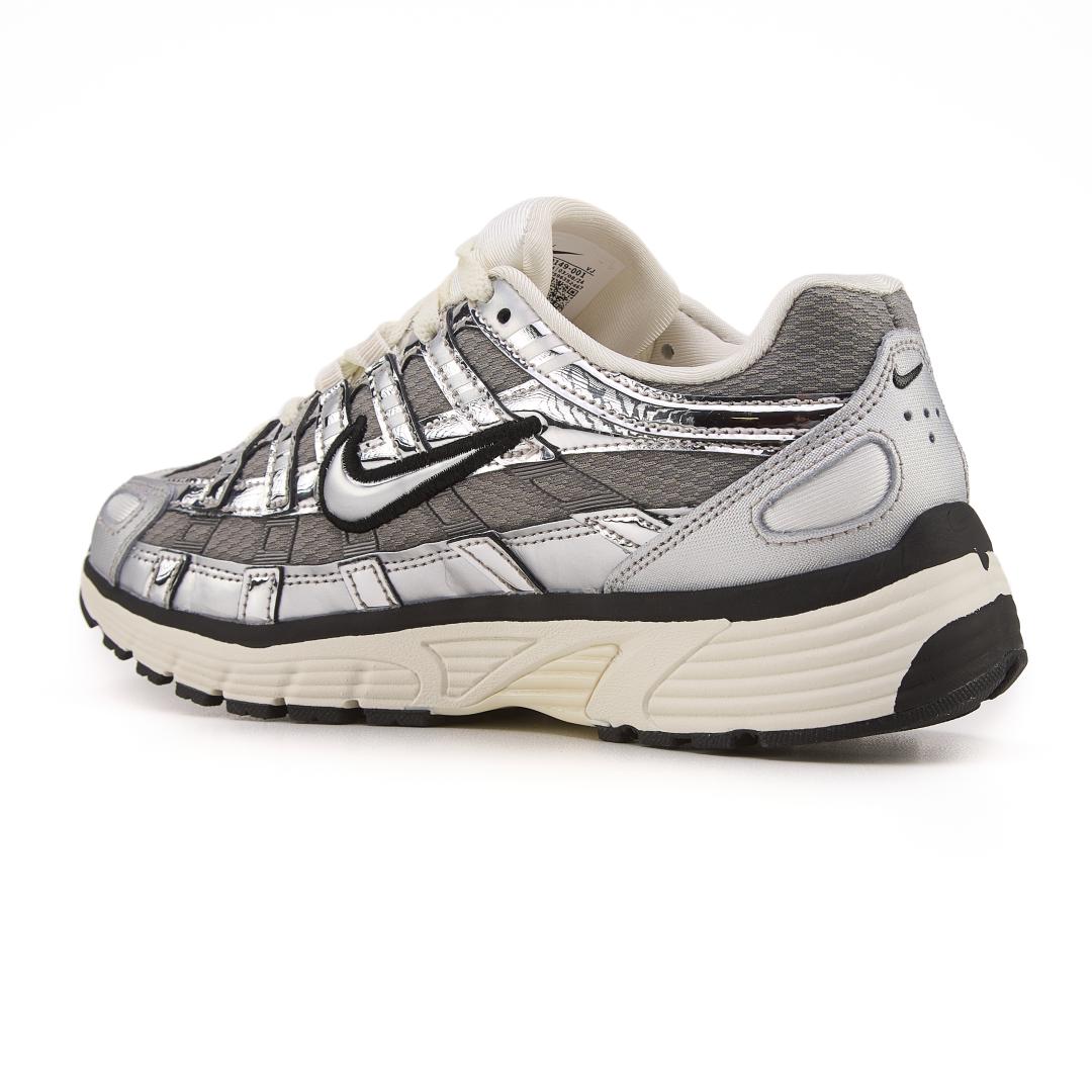 Nike P6000 White Silver Black