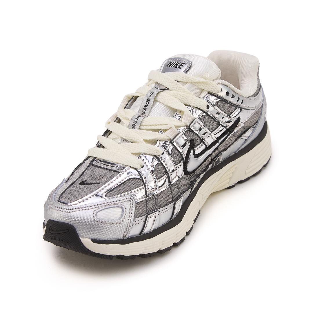 Nike P6000 White Silver Black