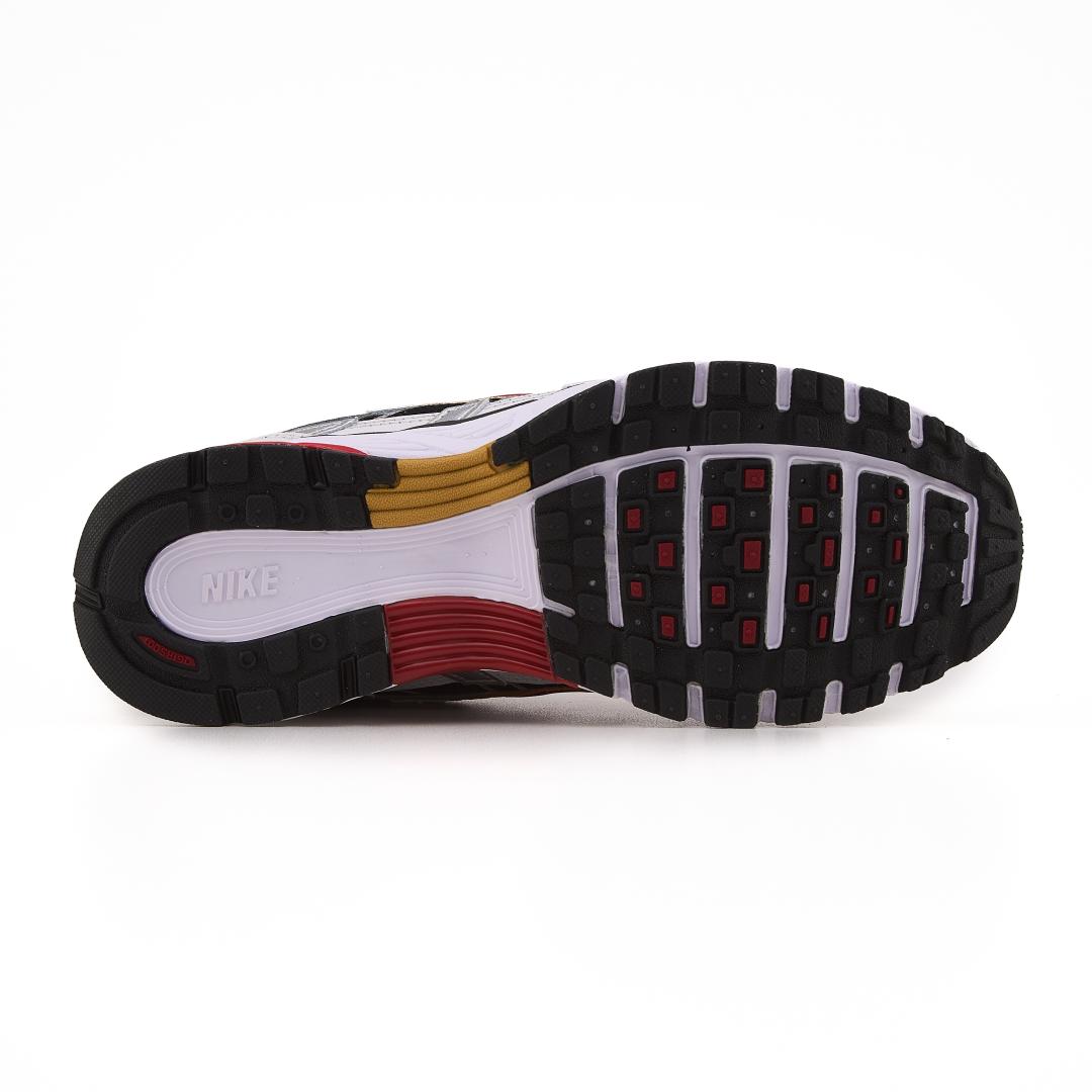 Nike P6000 White Silver Black Red