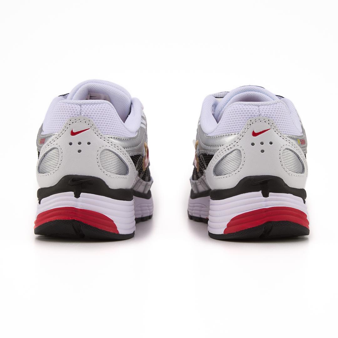 Nike P6000 White Silver Black Red