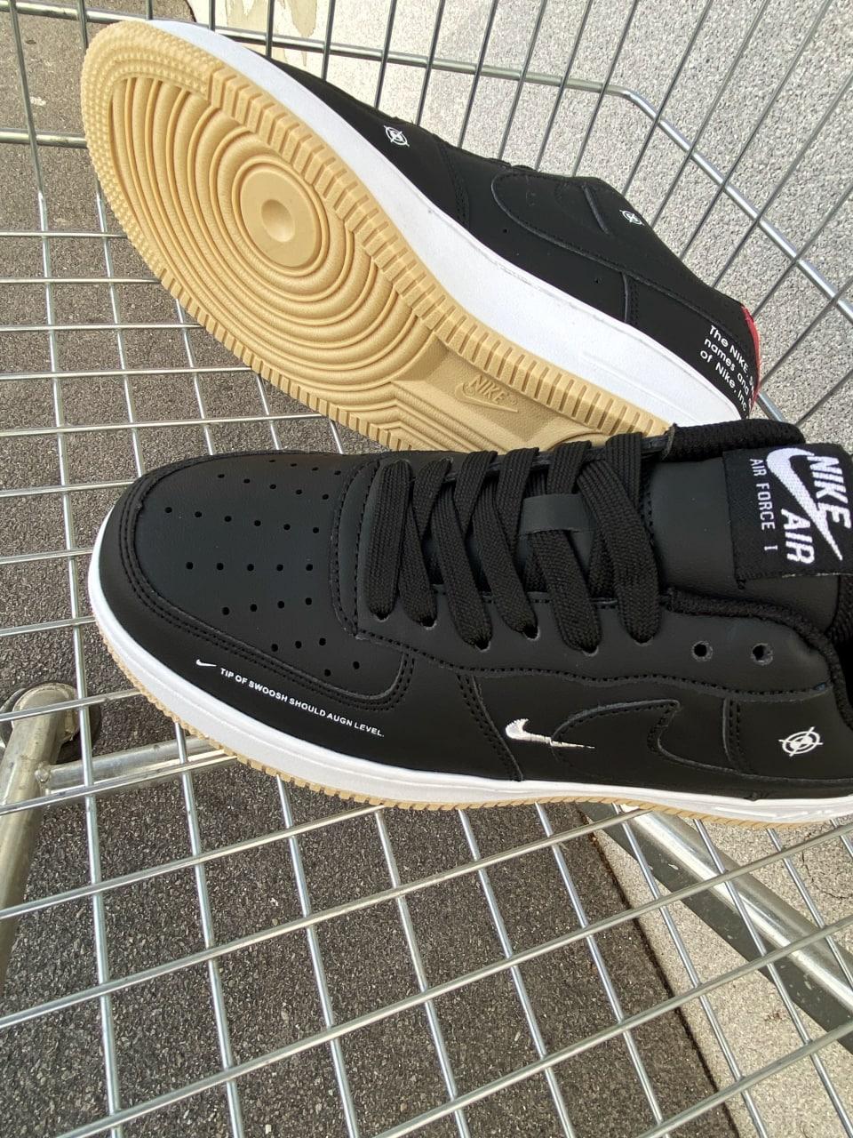 Nike Air Force 1 Starfish Black